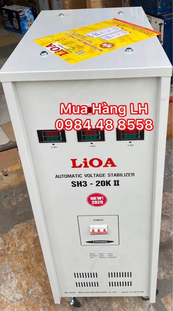 ỔN ÁP LIOA 20KVA SH3-20K II