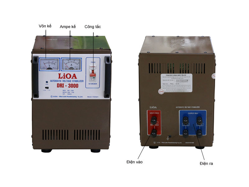 Ổn áp lioa 5kva DRI-5000