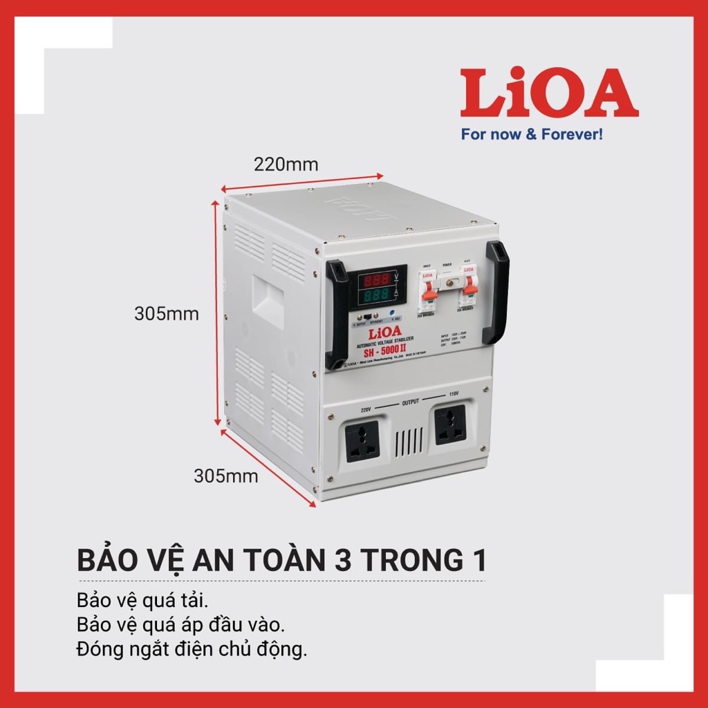 ổn áp lioa 5kva