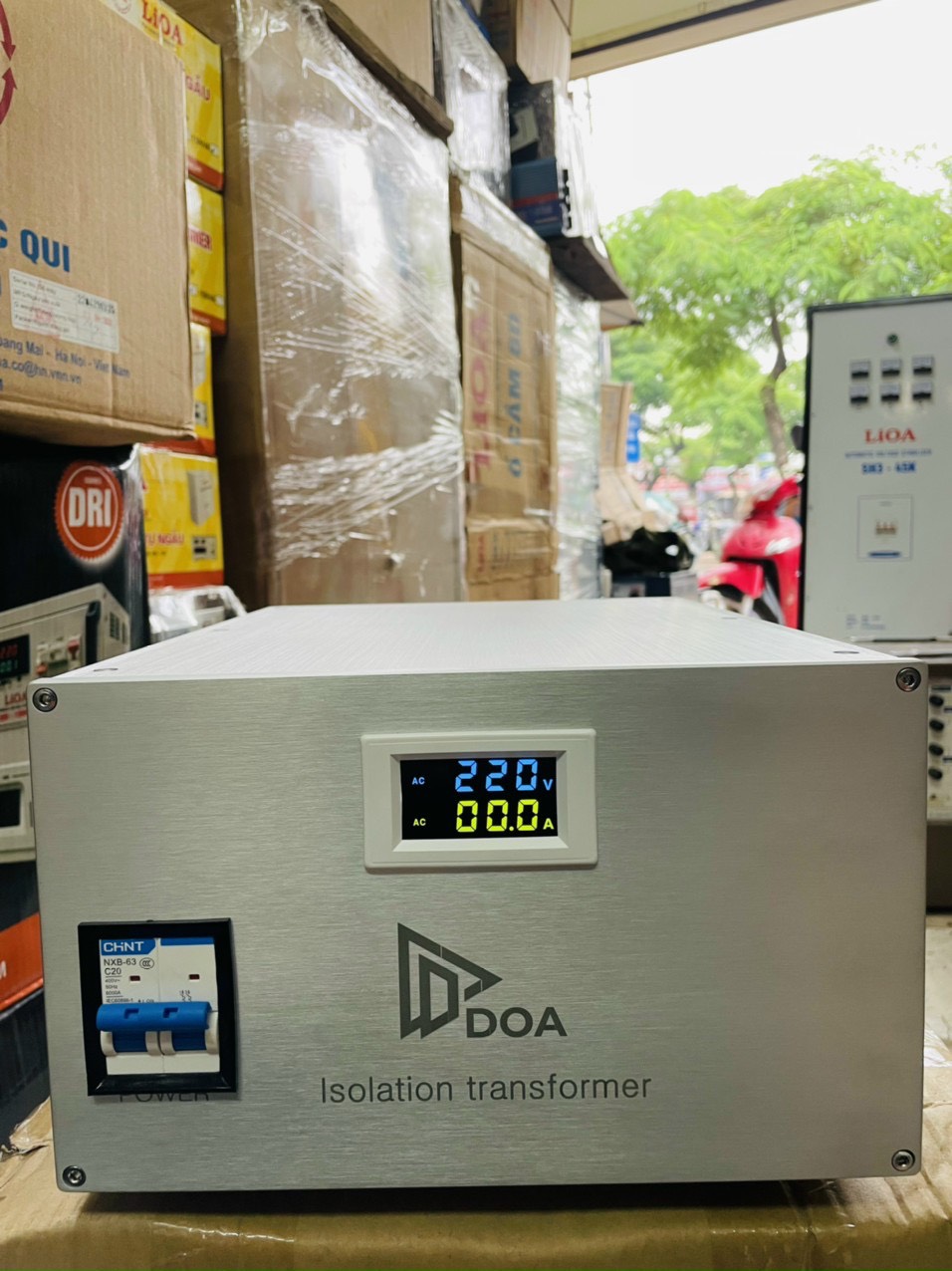 Biến áp cách ly 2kva DOA