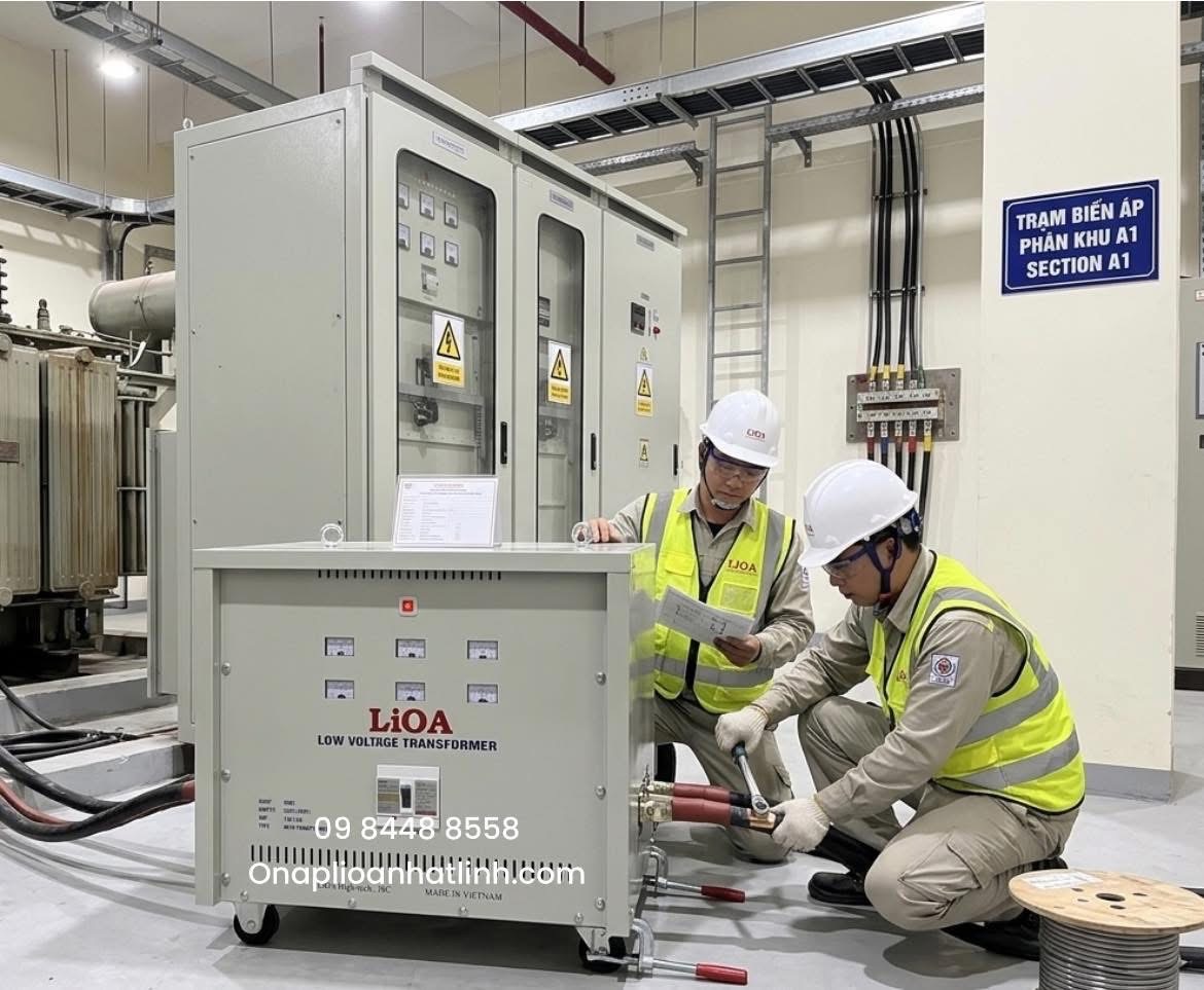 Biến áp Lioa 100kva tự ngẫu
