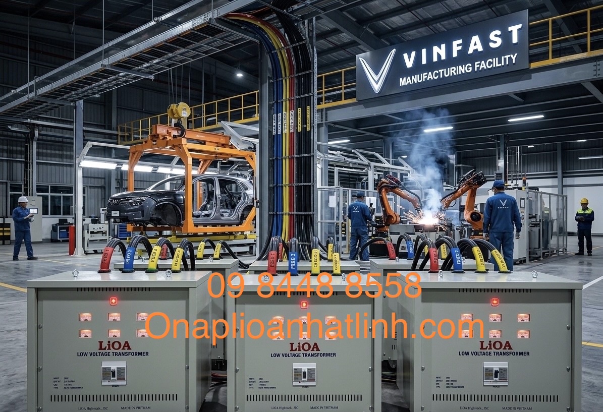 Biến áp Lioa 100kva tự ngẫu