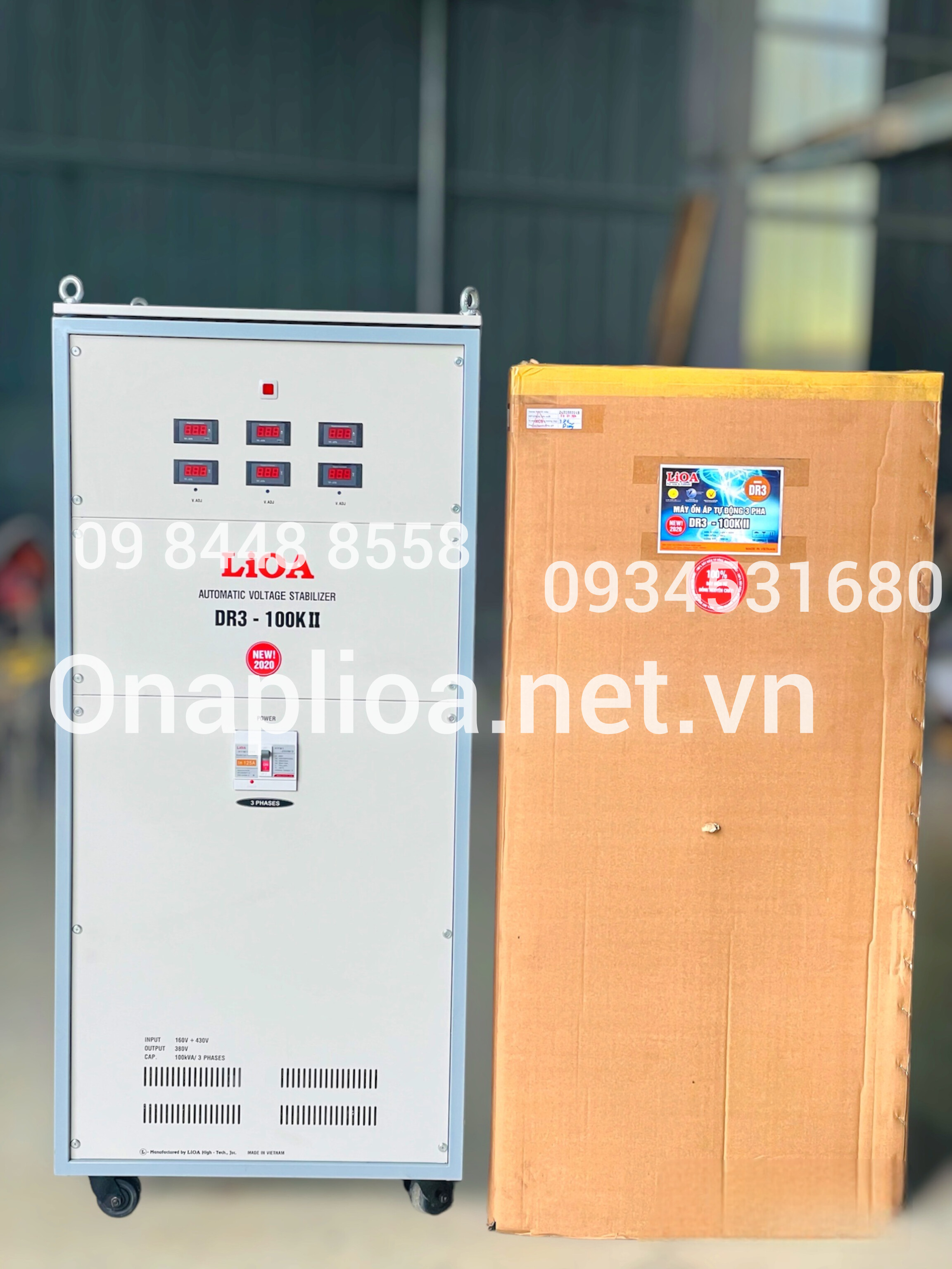 Ổn Áp LiOA 10KVA ,  LIOA  DR3-100K II