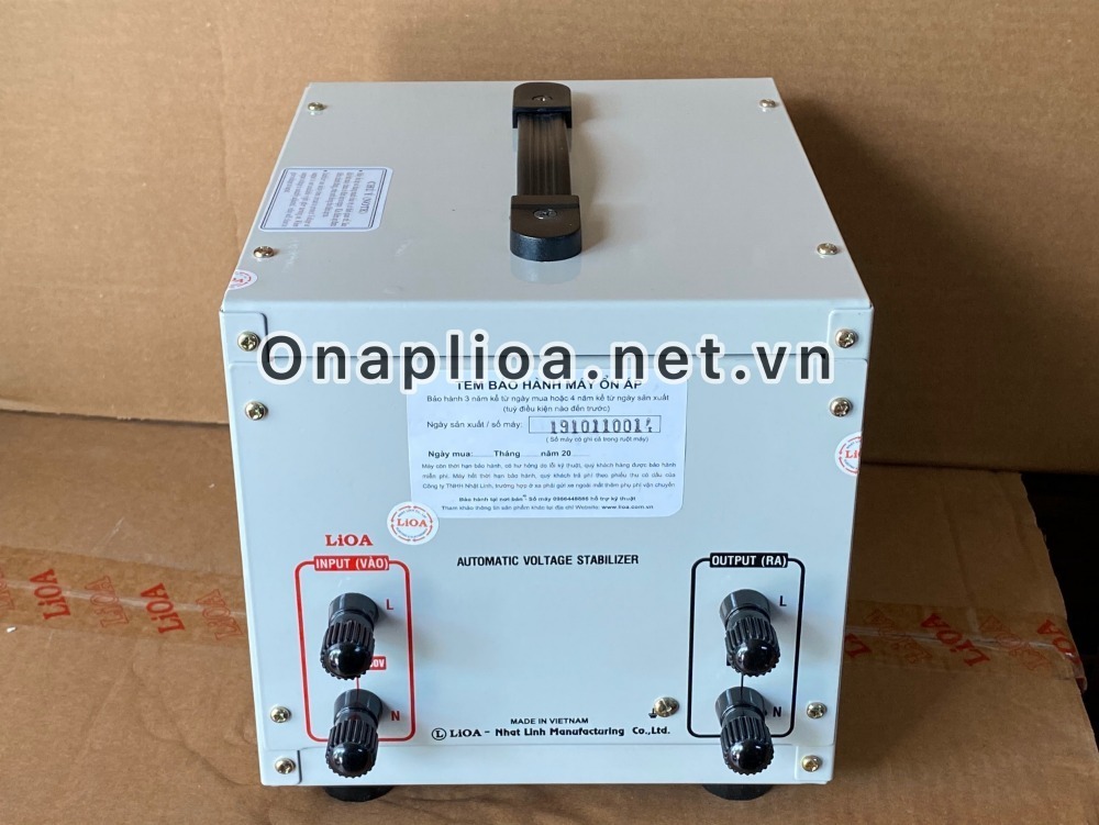 Ổn áp lioa 2KVA DRII-2000II