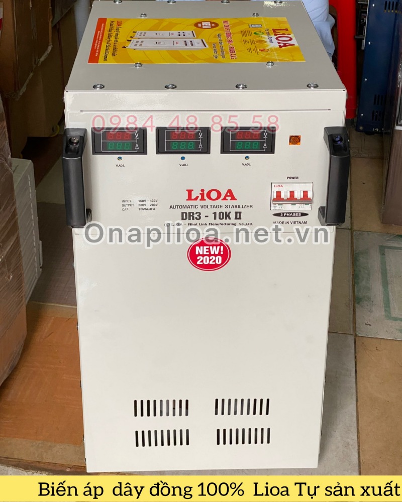 ỔN ÁP LIOA 10KVA 3 pha