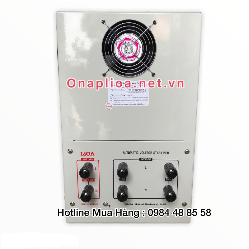 ổn áp lioa sh20000 , lioa sh20kva , lioa sh-20000ii , lioa 20kva dải 150v