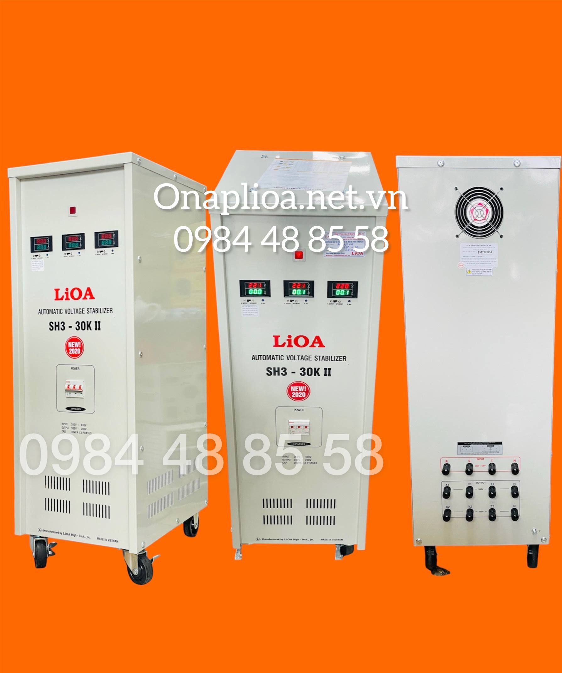 Ổn áp LiOA SH3-30K II ( MỚI NHẤT NĂM 2024 - 2025 )