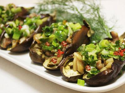 ca tim nuong mo hành