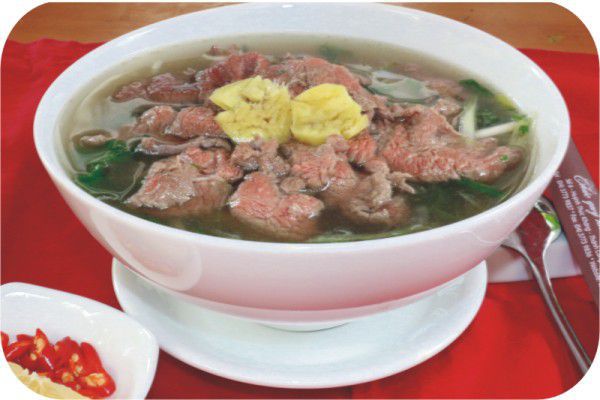 phở bò tái