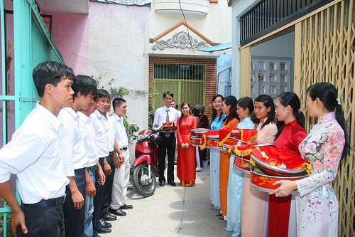 Từ A đến Z những nghĩ lễ trong cưới hỏi truyền thống