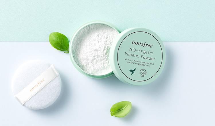 Phấn phủ kiềm dầu dạng bột khoáng Innisfree No Sebum Mineral Powder