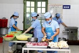 bếp ăn mầm non