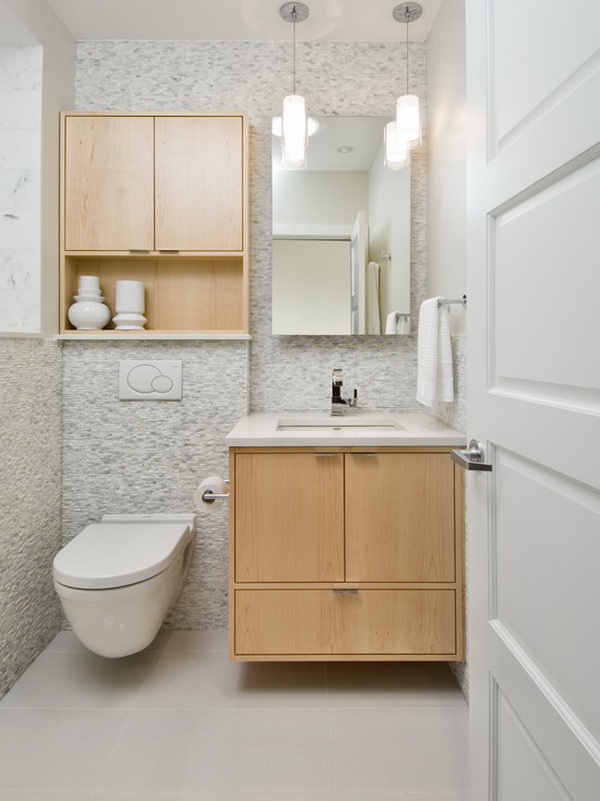 Những thiết bị phòng tắm nhỏ đẹp và hiệu quả vừa đáp ứng nhu cầu sử dụng vừa giúp khối ngôi nhà của bạn trở nên đẹp hơn và tiết kiệm không gian.