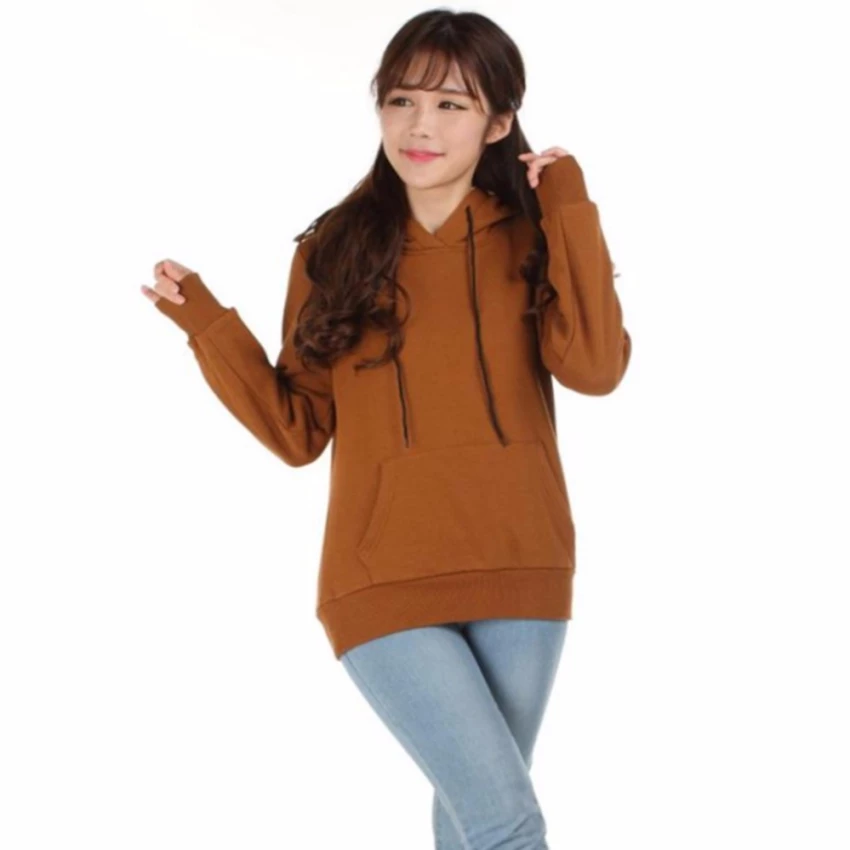Áo Hoodie Trơn thời trang và nữ tính