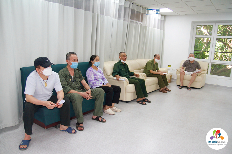 Gần 100 cựu chiến binh đã được thăm khám tại Phòng khám Đa khoa Dr.Binh Tele_Clinic 