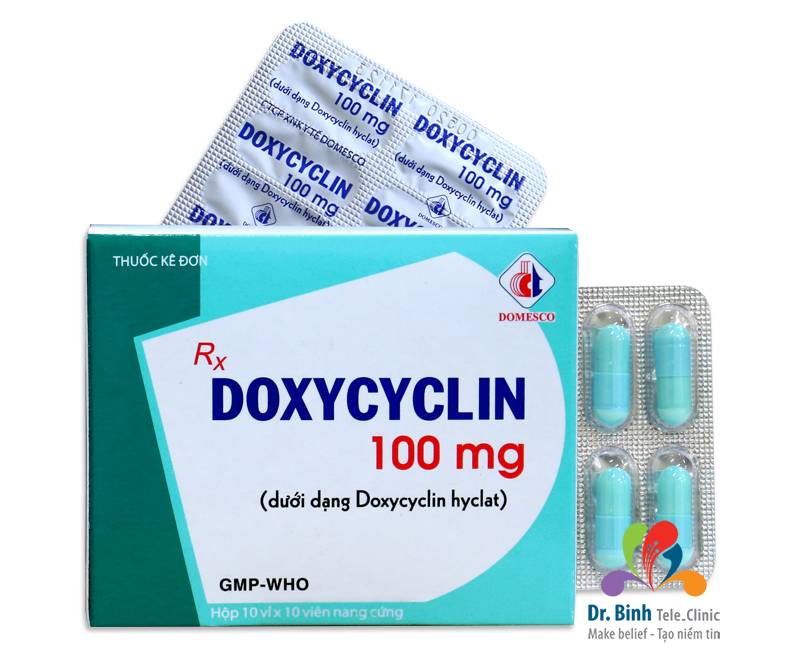 Doxycyclin, thuốc kháng sinh đặc trị bệnh std Chlamydia ở nam giới