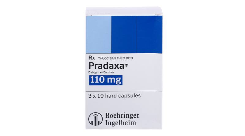 Pradaxa 110mg có tác dụng làm tang cục màu đông phòng chống đột quỵ