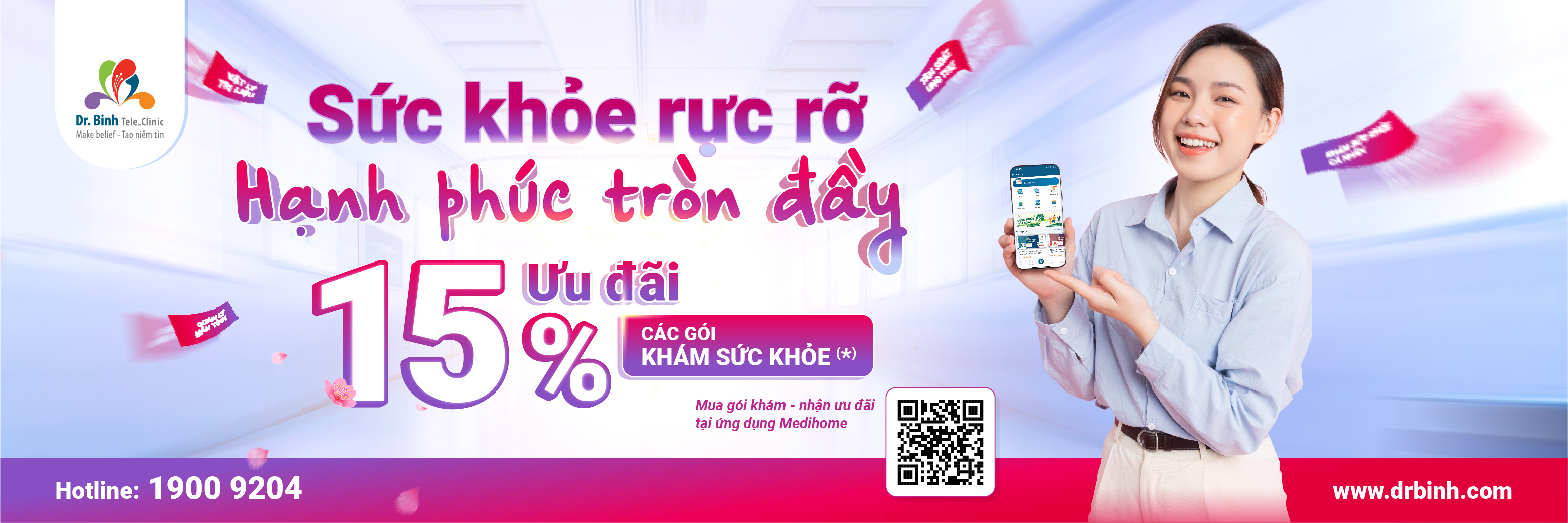 Ưu đãi 15% gói khám sk