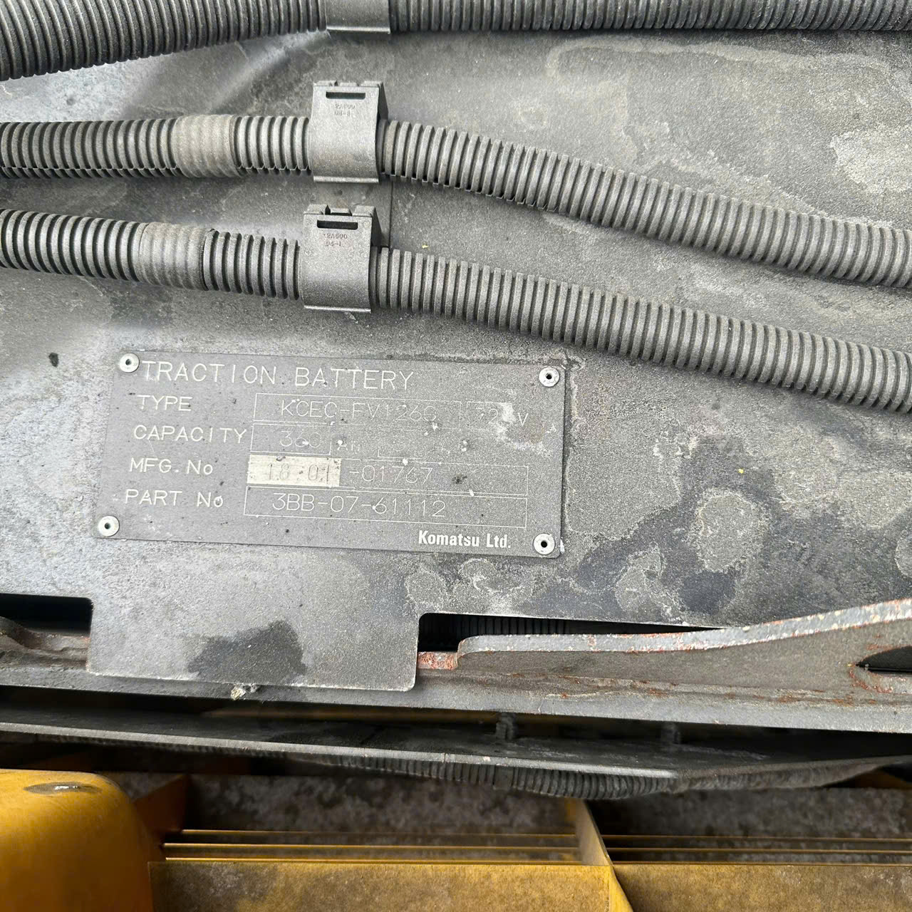 Xe nâng điện Komatsu 2.5 tấn FE25-1#310329, năm 2021