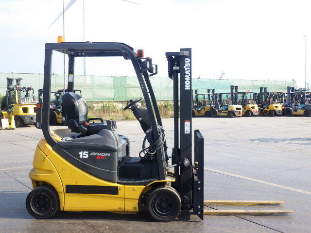 Xe nâng điện Komatsu 1.5 tấn FB15-12 (857067), sản xuất năm 2021