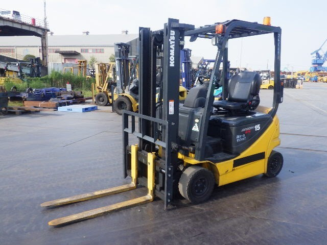 Xe nâng điện Komatsu 1.5 tấn FB15-12 (857067), sản xuất năm 2021