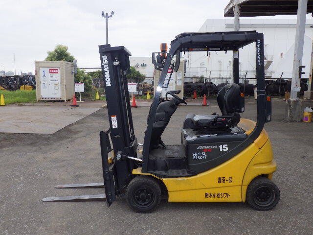 Xe nâng điện Komatsu 1.5 tấn FB15-12 (853017), sản xuất năm 2017