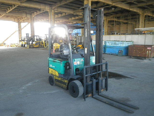 Xe nâng điện Komatsu 1.5 tấn, FB15EX-11 Seri 809231, Sx năm 2004