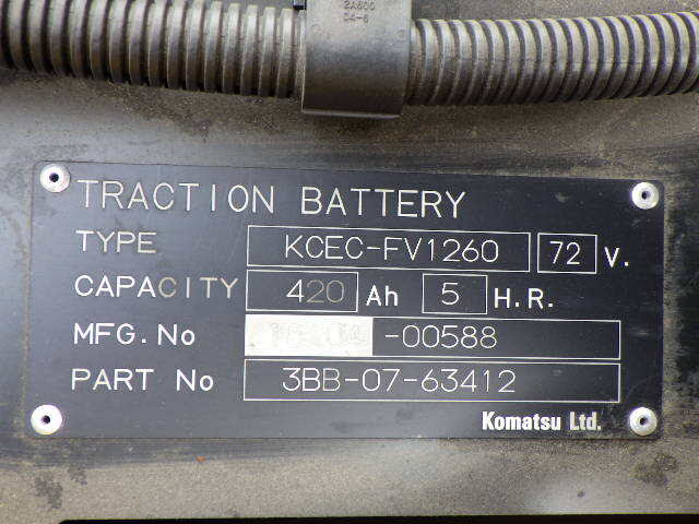 Xe nâng điện Komatsu 3 tấn FE30-1 sx 2018