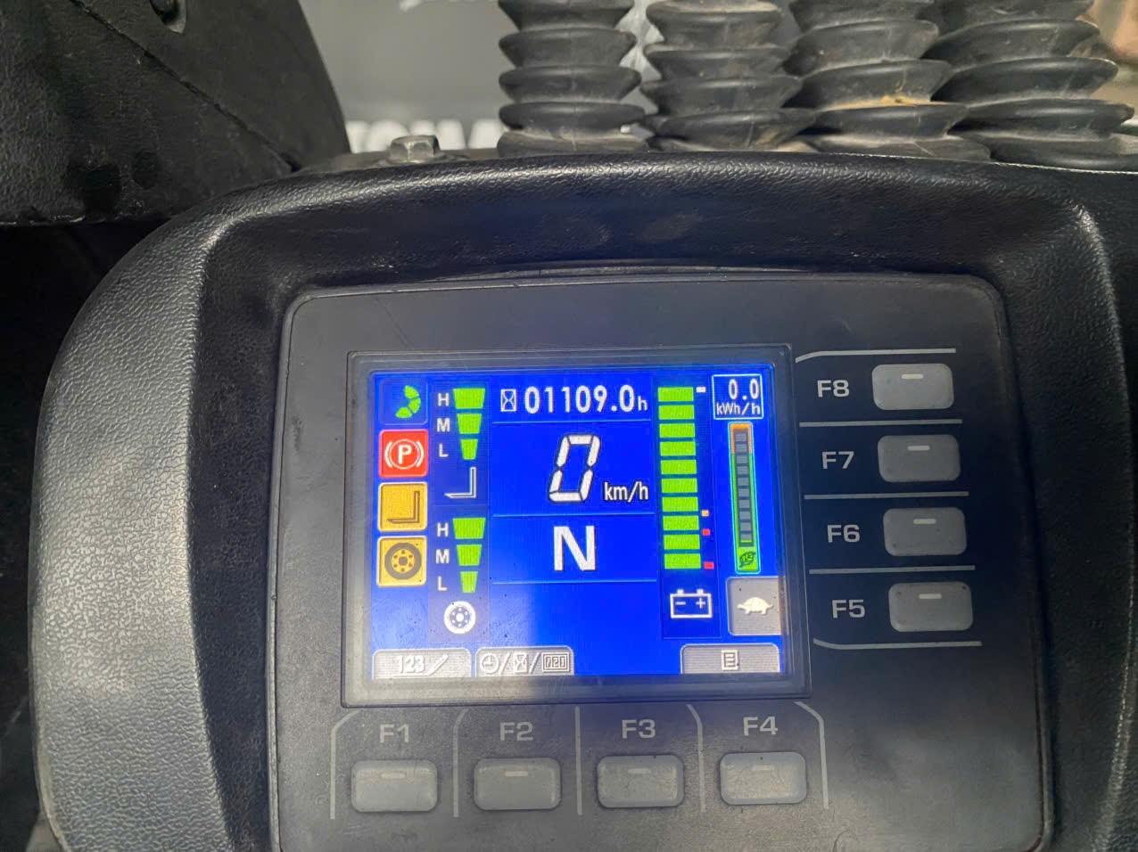 Xe nâng điện KOMATSU 2.5 tấn FE25-1 Seri 307216, sản xuất năm 2019