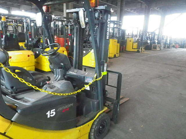 Xe nâng điện Komatsu FB15-12 (847027), sản xuất năm 2014