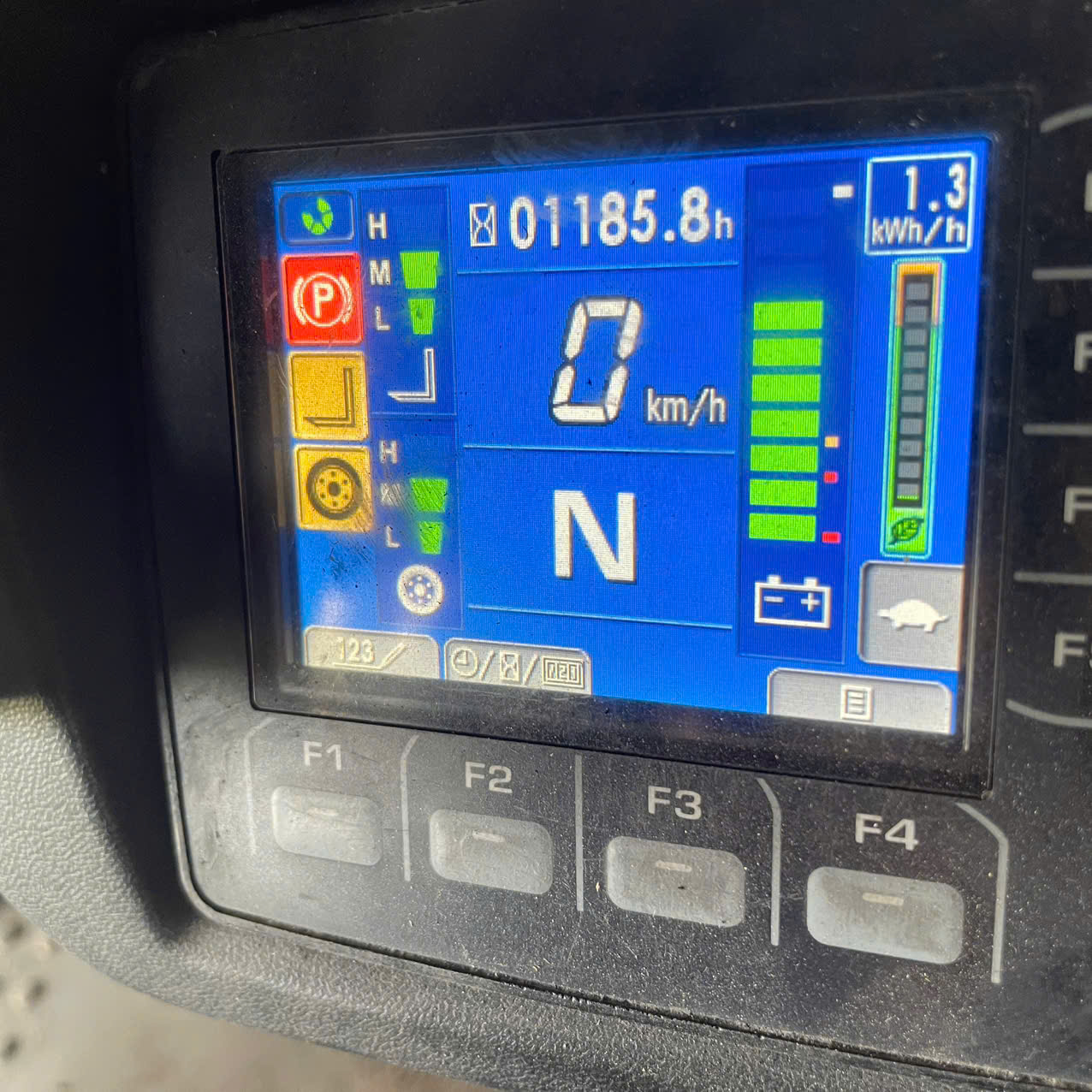 Xe nâng điện Komatsu 2.5 tấn FE25