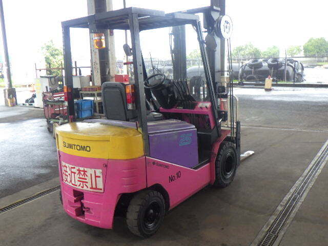 Xe nâng điện Sumitomo 2.5 tấn 51-FB25PE (B2H-02571), sản xuất năm 2007