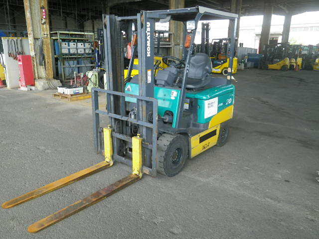 Xe nâng điện Komatsu 2.0 tấn, FB20EX-11 Seri 81639, năm sx 2006