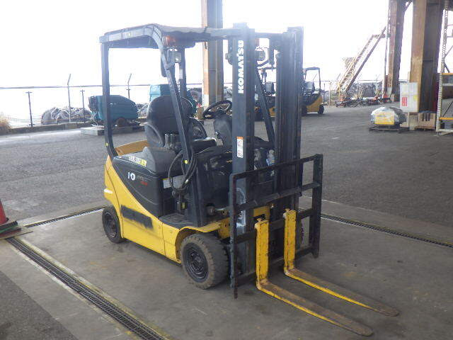 Xe nâng điện Komatsu 1 tấn FB10-12 (837103) sản xuất năm 2009