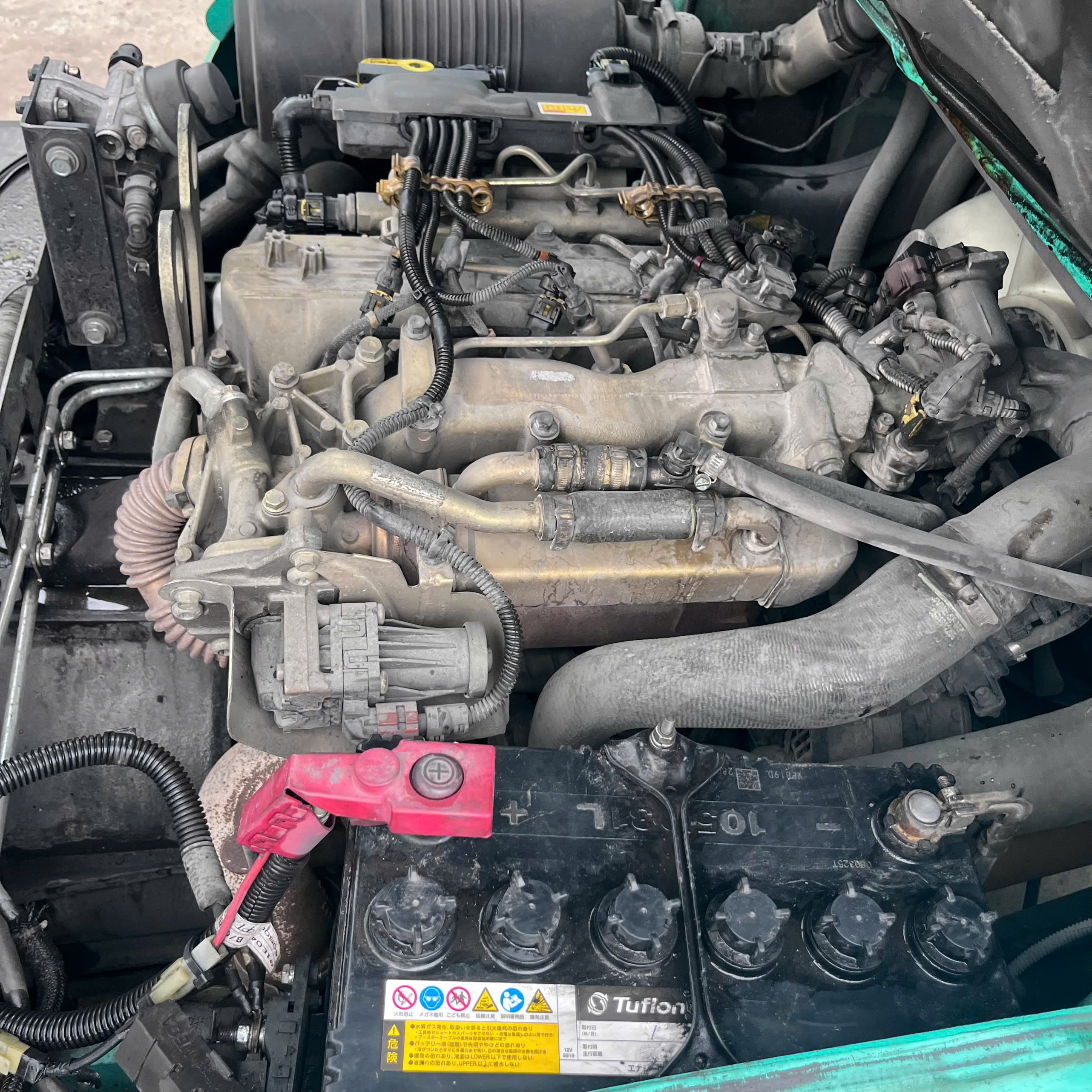 Xe nâng dầu Mitsubishi 5.5 tấn FDE55NT (80107)