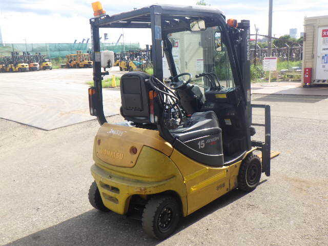 Xe nâng điện Komatsu 1.5 tấn, FB15-12 Seri 856587, sản xuất năm 2020