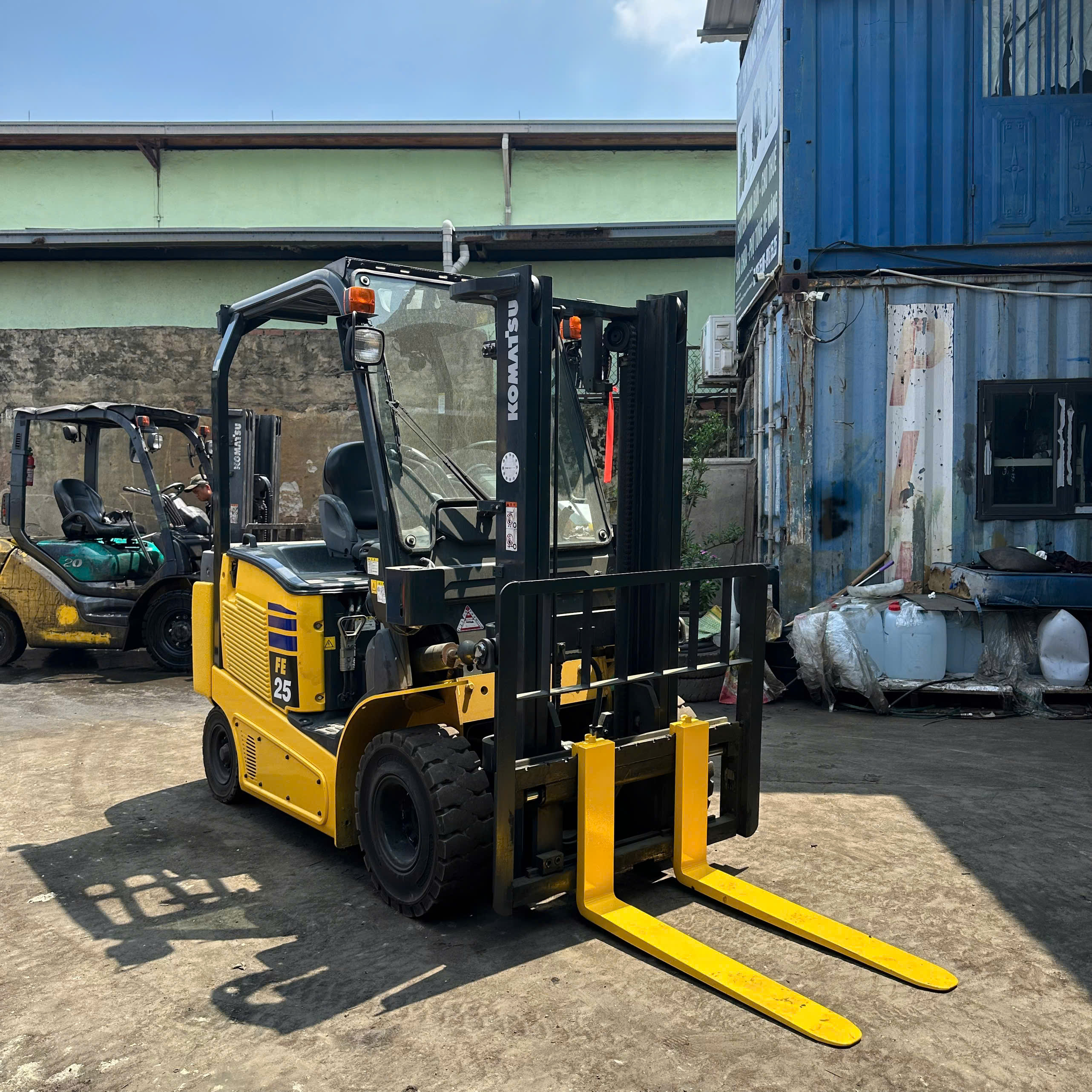 Xe nâng điện Komatsu 2.5 tấn FE25H-1 (310376), sản xuất năm 2021