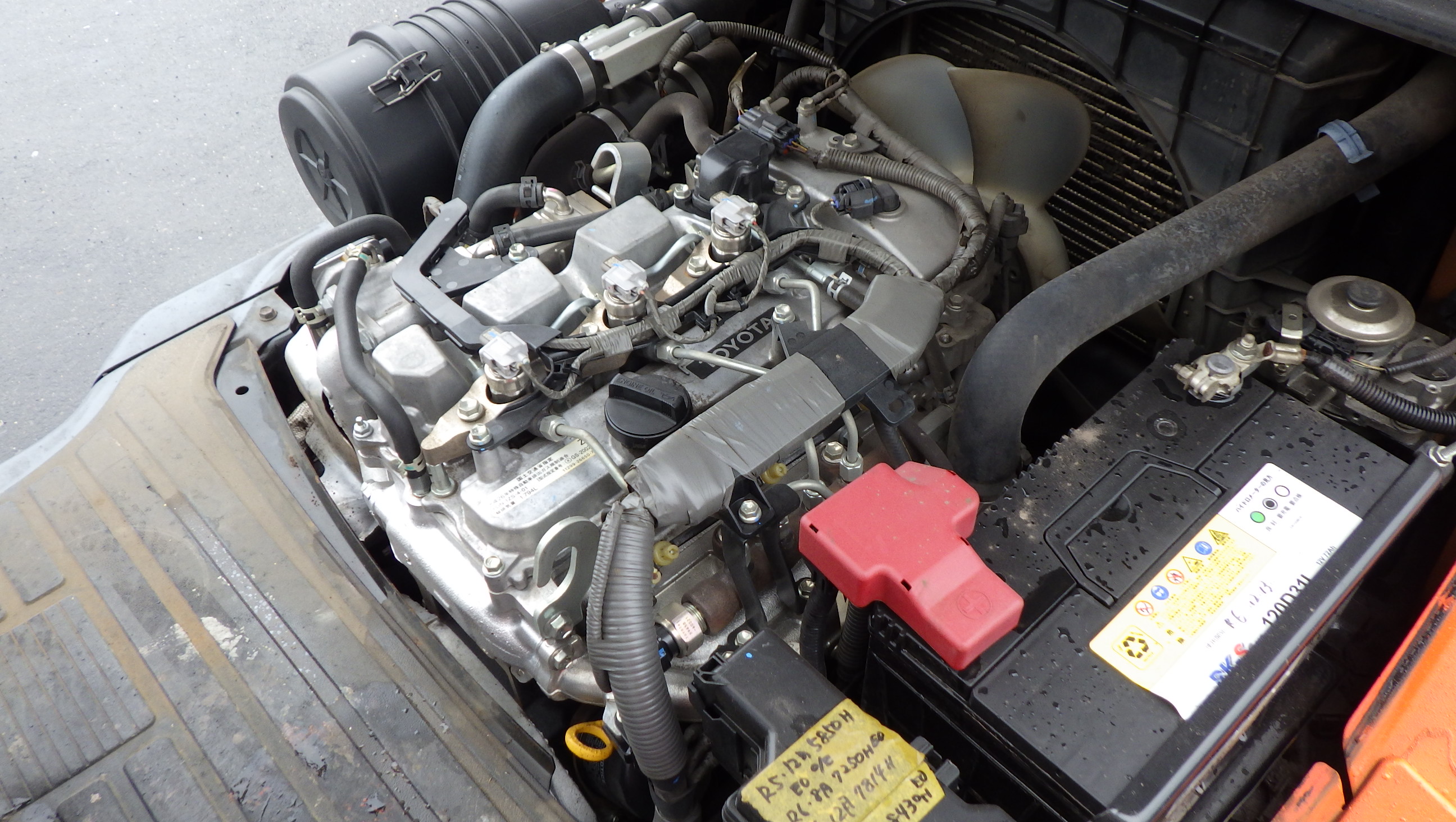 Xe nâng dầu Toyota 2.5 tấn 02-8FDL25 (80370), sản xuất năm 2020