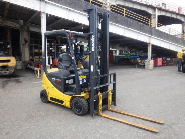 Xe nâng điện Komatsu 1.5 tấn FB15-12 (842492), sản xuất năm 2012