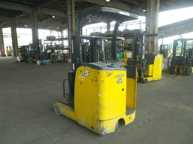 Xe nâng điện Komatsu 1.5 tấn, FB15RL-14 Seri 140293, Sx năm 2007