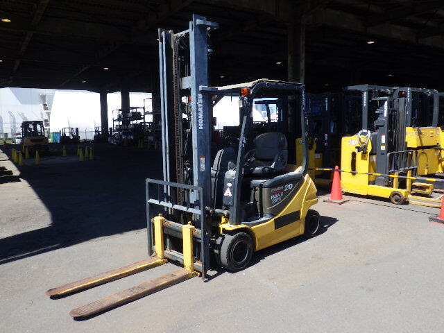 Xe nâng điện Komatsu 2.0 tấn, FB20A-12 Seri 838977, Sx năm 2010