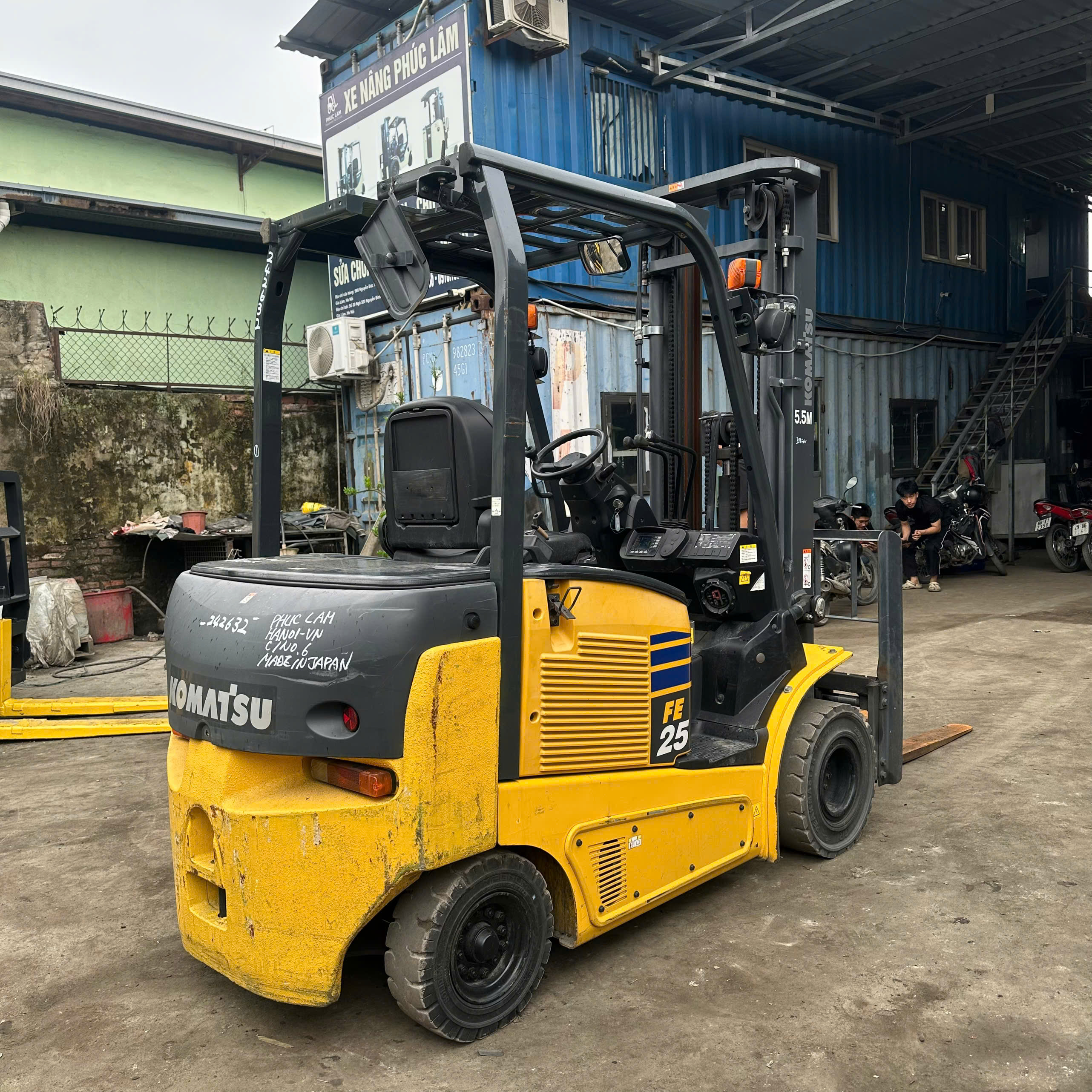 Xe nâng điện Phúc Lâm 2.5 tấn FE25-1 308661, năm 2020