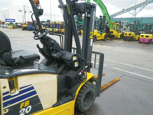 Xe nâng điện Komatsu 2 tấn FB20-12 (102103), sản xuất năm 2016