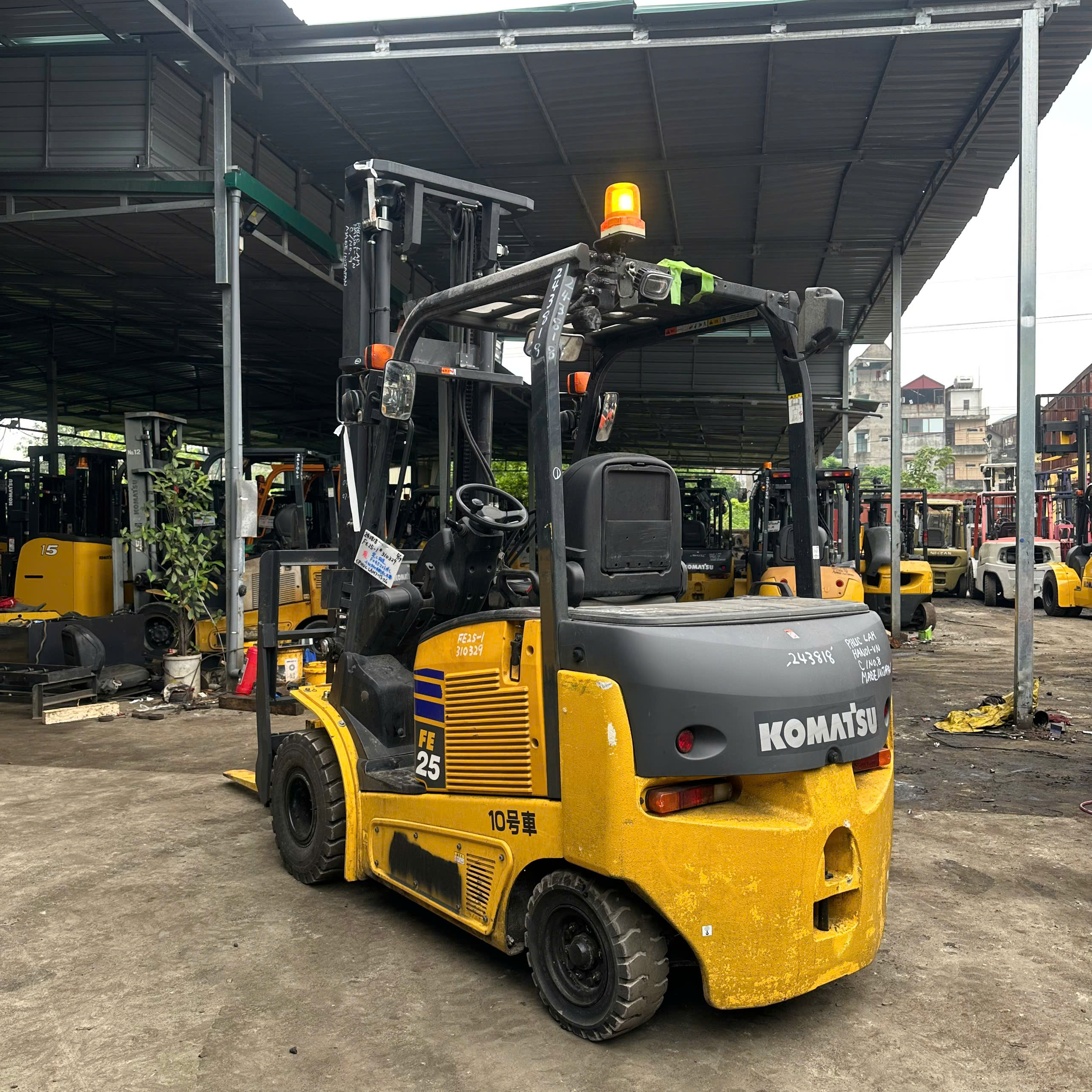 Xe nâng Điện Komatsu 2.5 tấn FE25-1 310329, năm 2021