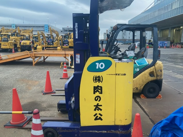 Xe nâng điện Komatsu 1.0 tấn FB10RS (83577) sản xuất năm 2002
