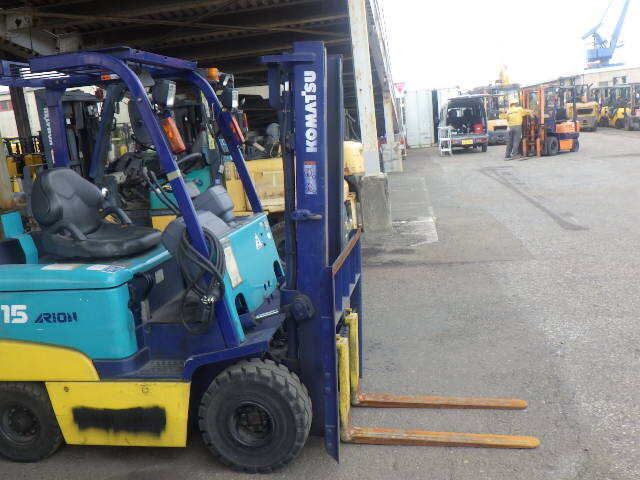 Xe nâng điện Komatsu 1.5 tấn FB15EXL-8 (802701), sản xuất năm 2014