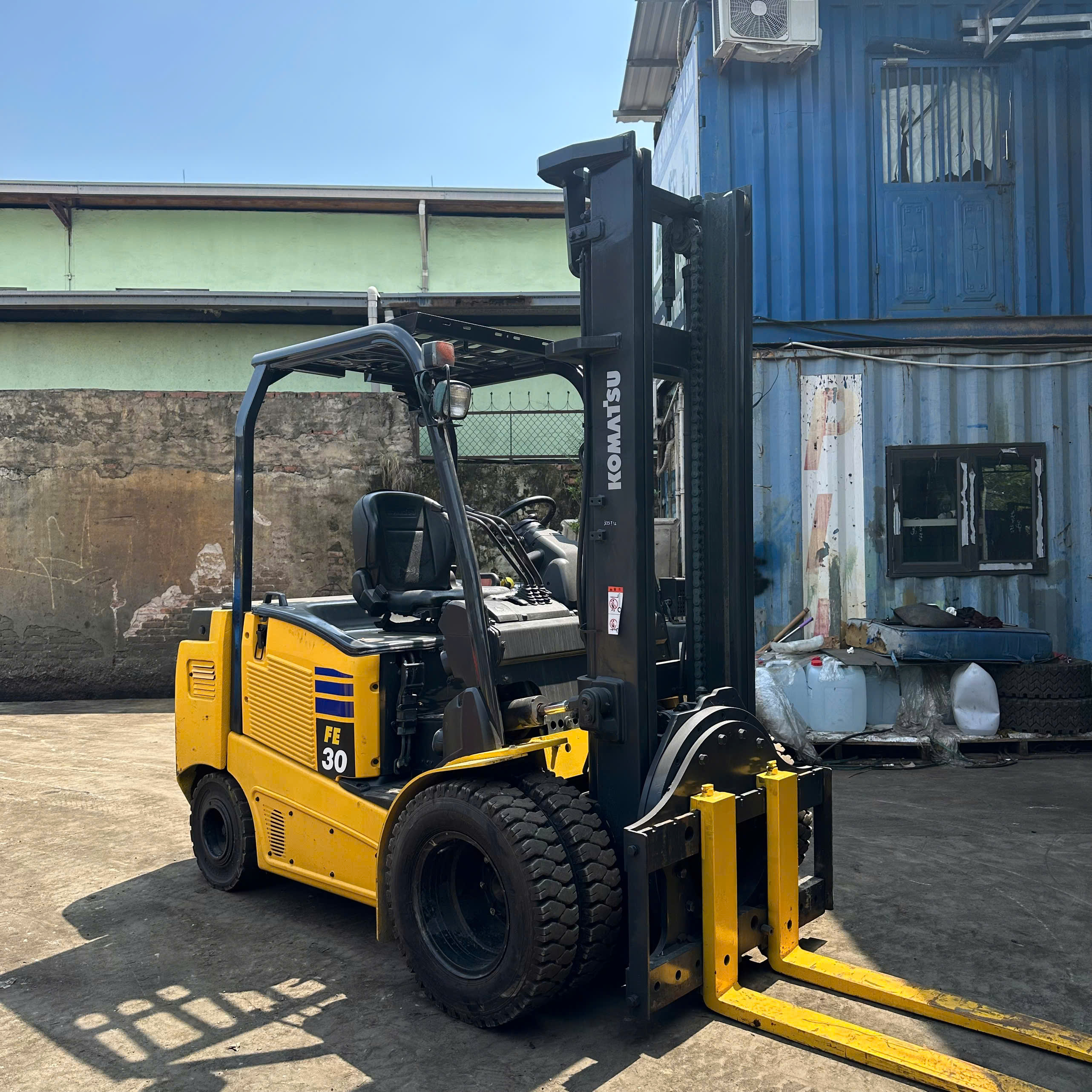 Xe nâng điện Komatsu 3 tấn FE30-1 (305742), sản xuất năm 2018