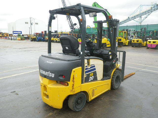 Xe nâng điện Komatsu 2 tấn FB20-12 (102103), sản xuất năm 2016