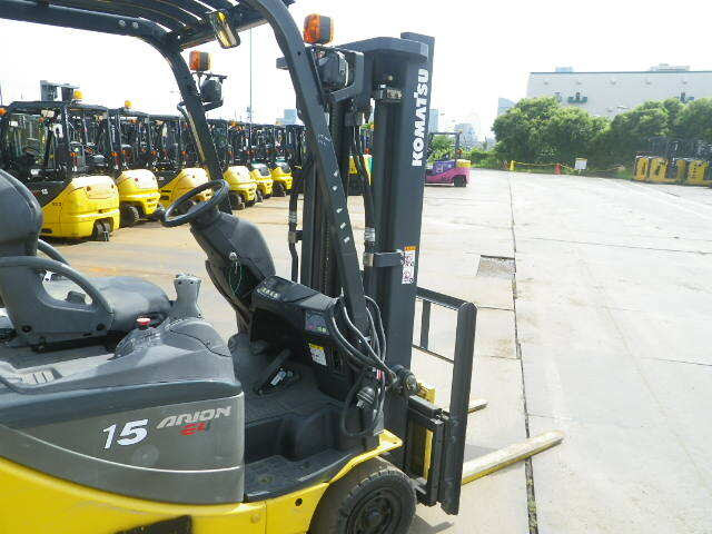 Xe nâng điện Komatsu 1.5 tấn FB15-12 (838019), sản xuất năm 2009