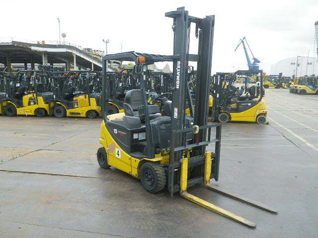Xe nâng điện Komatsu 1.5 tấn FB15-12 (844748), sản xuất năm 2013